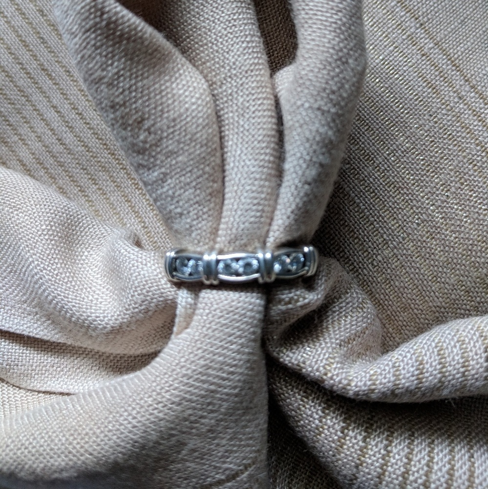 Sterling cz band
